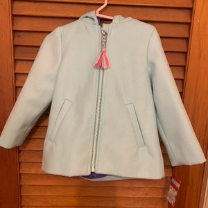 Light blue unicorn jacket